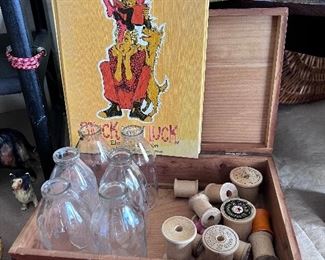 Vtg. Stuck With Luck book by Elizabeth Johnson 1967