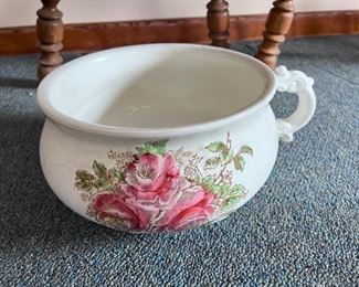 Vtg. Chamber pot - Wheeling Pottery Co.