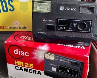 Ansco disc HR 25 Motor Drive camera 