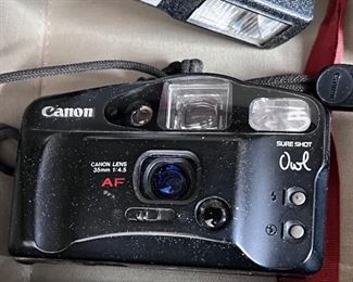 Vtg. Canon Sure Shot Owl 