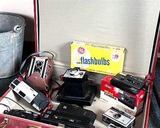 Lots of great Vtg. cameras 