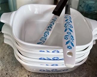 Lots of Great  Corning Ware Blue Cornflower 