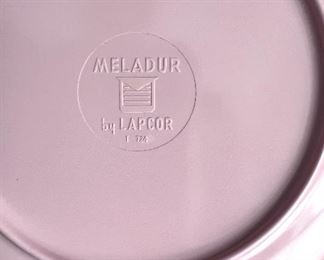 Vtg. Meladur by Lapcor divided bowl 