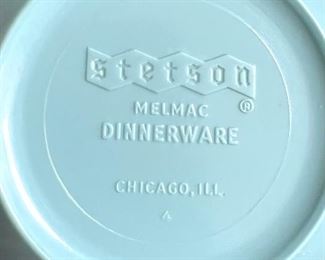 Vtg. Stetson Melmac dinnerware