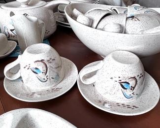  Bob White, Red Wing Quail  coffee cups & saucers  WILL NOT BE DISCOUNTED 