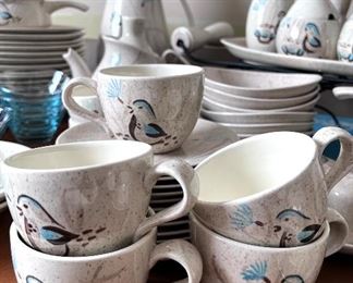  Bob White, Red Wing Quail coffee cups & saucers   WILL NOT BE DISCOUNTED 