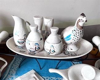 Rare, Large serving tray w/wire rack and handles.  WILL NOT BE DISCOUNTED 