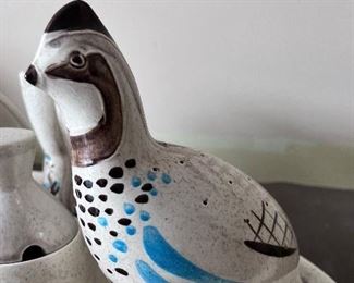  Bob White, Red Wing Quail Hors D' Oeuvres server. WILL NOT BE DISCOUNTED 