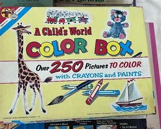 A Child;s Workd Color Box 