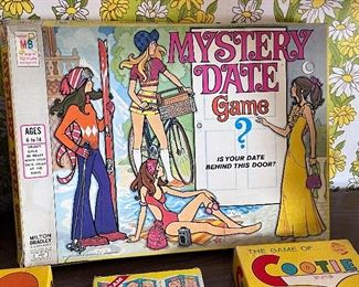 Vtg. Mystery Date Game