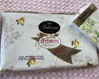 Never opened Vtg. bed linen