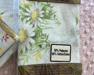 Never opened Vtg. bed linen