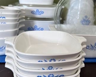 Lots of Great  Corning Ware Blue Cornflower 