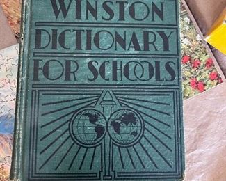 Vtg. The Winston Dictionary For Schools book 