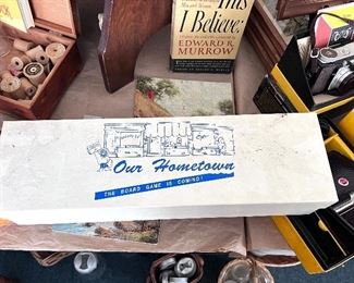 Vtg. Our Hometown Dundee Il. board game.