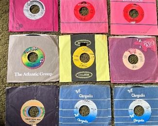 Vtg. 45 records 