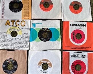 Vtg. 45 records 