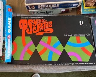 Vtg. Psycho Paths game 