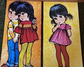 10 Lee Big Eyes pictures in 4 different designs 