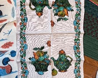Vtg unused dish towels 
