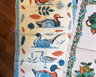 Vtg unused dish towels 