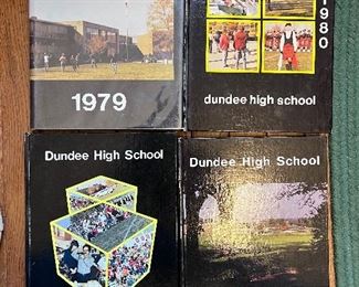 1979 to 1982 Dundee High School year books 