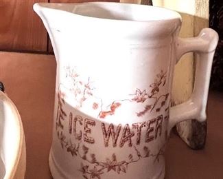 Vtg. Ice Water pitcher