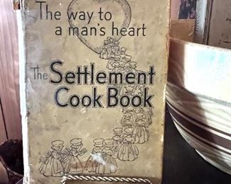 Vtg. The Settlement Cook Book - The way to a man's heart