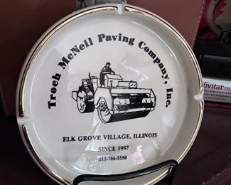 Troch McNeil Paving Company ashtray