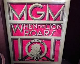 MGM When the Lion Roars book