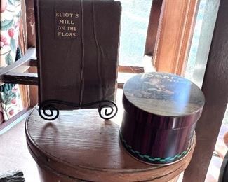 Vtg. Eliot's Mill On The Floss book by George Eliot, Pears Soap box