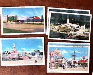 LOTS of excellent condition Chicago Worlds Fair post cards