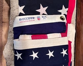 Bulldog 3X5 American flag - SOME OF THESE FLAGS MAY BE SOLD