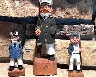 Hand carved Hand carved Sea Captain