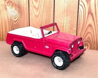 Vtg. pressed steel Tonka Jeepster
