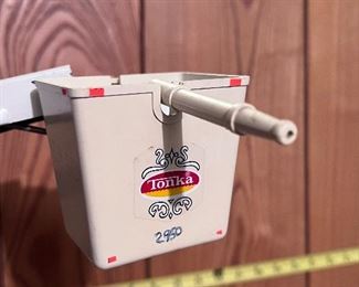 Vtg. pressed steel Tonka XR 101 - Snorkel truck w/hydrant