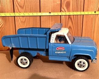 1 of 2 Vtg. pressed steel Tonka Hydraulic dump trucks
