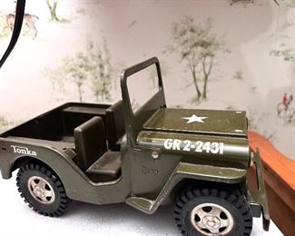 1 of 2 Vtg. Army Tonka Jeep - GR2-2431