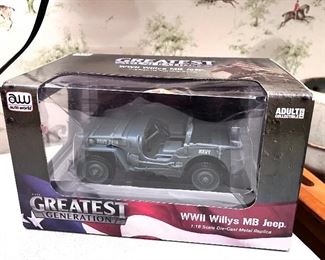 Auto World - WWll Willys MB Jeep