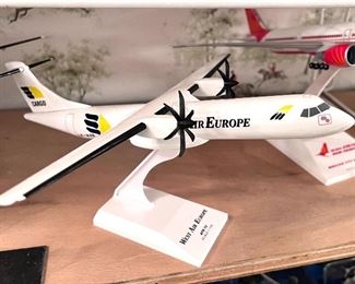 Vtg. model Airplanes - West Air Eurpoe ATR 72 - scale 1:100 - SOME OF THE PLANES MAY BE SOLD