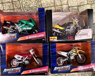 Adventure Force & Maisto motorcycles - SOME OF THE CARS MAY BE SOLD