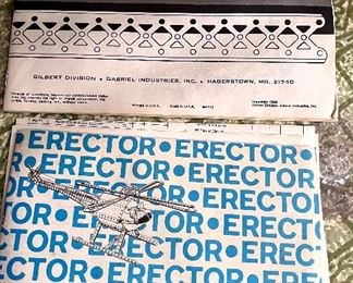 Gilbert Erector w/metal carrying case