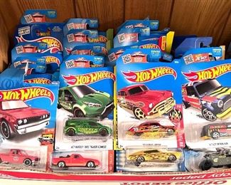 unopen Hot Wheels cars - SOME OF THE CARS MAY BE SOLD