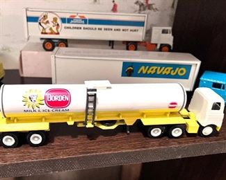 Winross Collection Semi Trucks - Borden