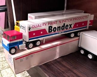 Winross Collection Semi Trucks - Bondex - SOME OF THE TRUCKS MAY BE SOLD