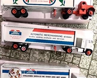 Winross Collection Semi Trucks - Wednesdays Fish Fry & Howard Johnson's - SOME OF THE TRUCKS MAY BE SOLD
