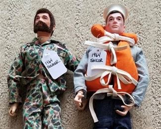 Vtg. 1964 GI Joe Action Soldier & Sailor