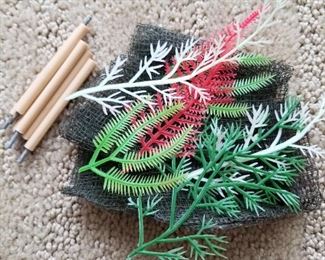 Vtg G.I. JOE Camouflage netting greenery