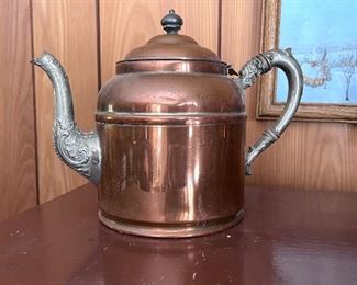 Vtg. Rochester copper coffee pot