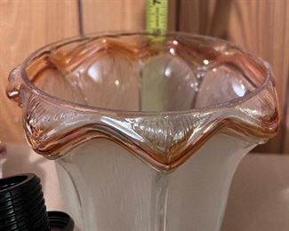 1 of 2 - 6" tall glass globes